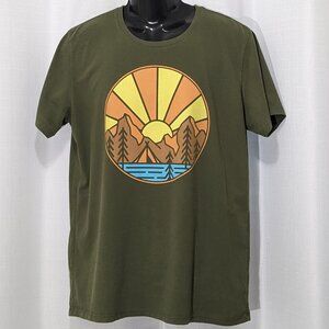 2 T-Shirt  GoodFellow / Unbranded Size Large Green / Gray